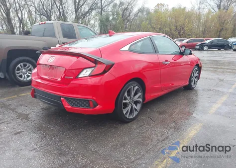 2019 Honda Civic Touring from USA, damaged, VIN 2HGFC3B99KH350936